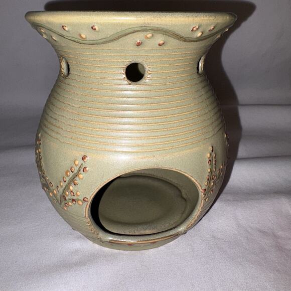 Yankee Candle Ceramic Stoneberry Tealight Candle Tart Warmer & Scented Tea light - Picture 6 of 11
